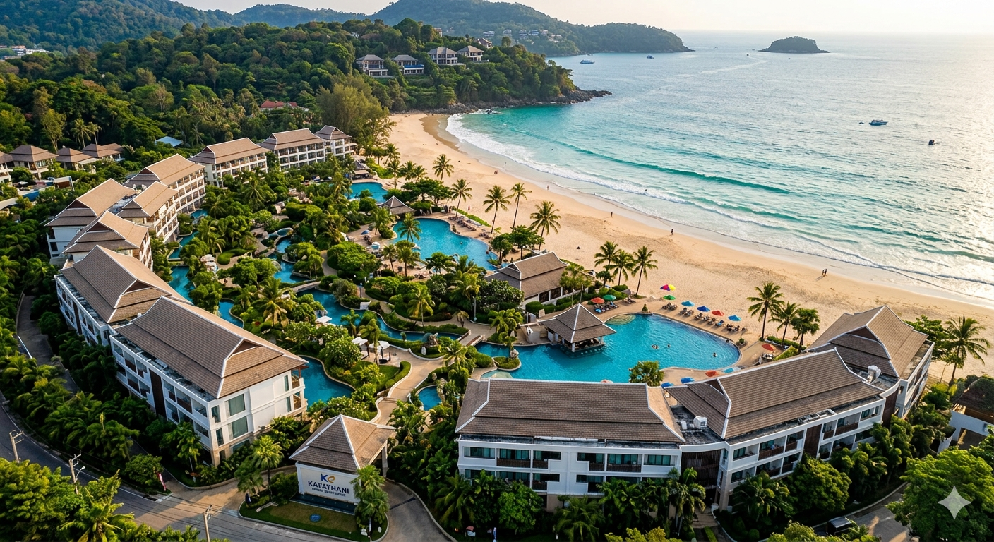 Обзор Katathani Phuket Beach Resort: Райский уголок на пляже Ката-Ной